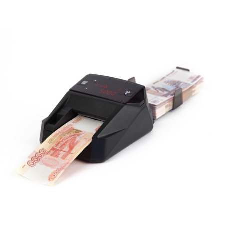 Детектор банкнот автомат MONIRON DEC MULTI BLACK (RUB,USD,EUR)