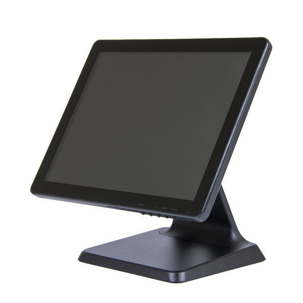 Сенсорный монитор POSCenter DTM-15 (15", P-CAP TOUCH, VGA, MSR, стенд металл)
